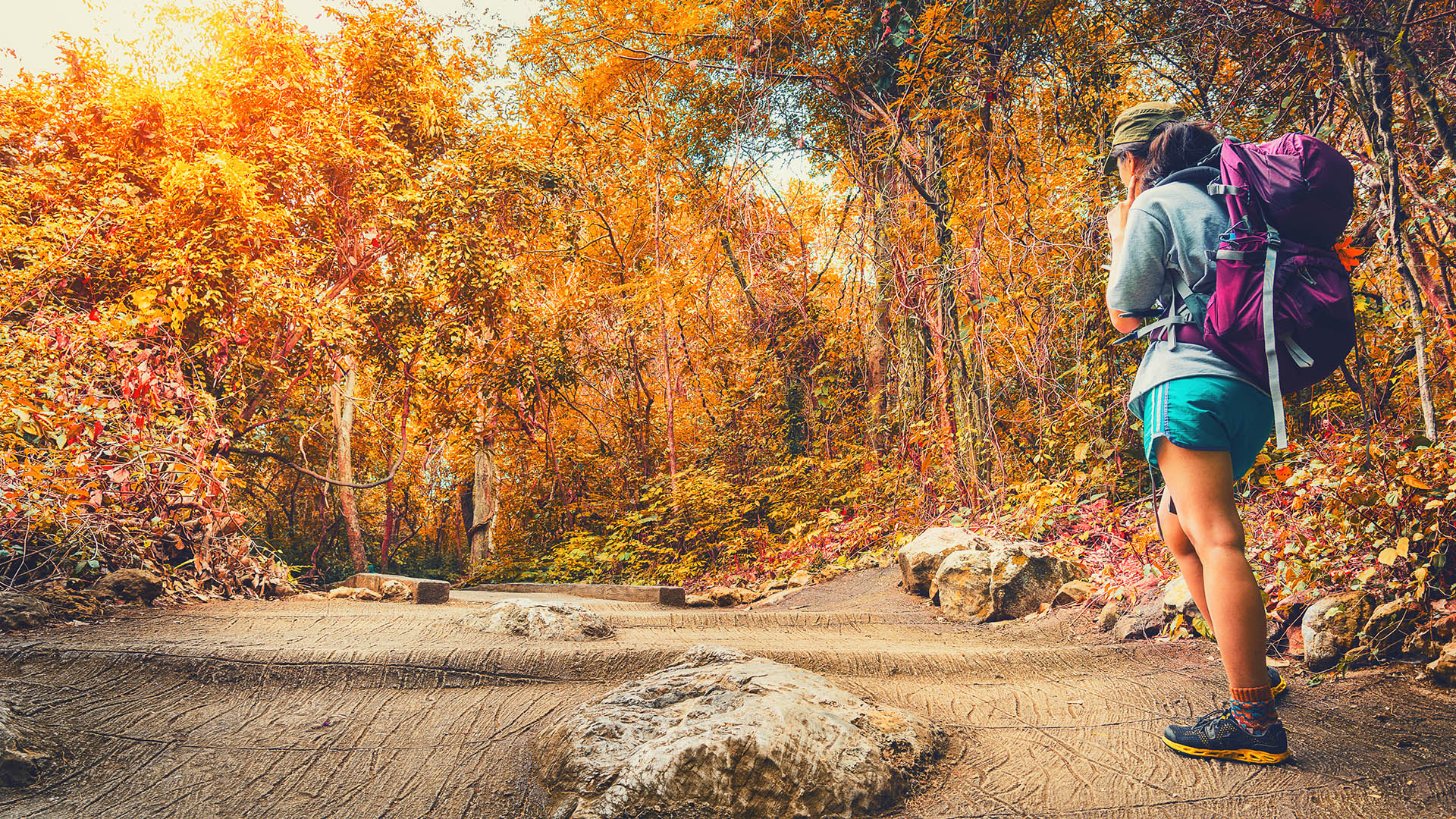 fall backpacking