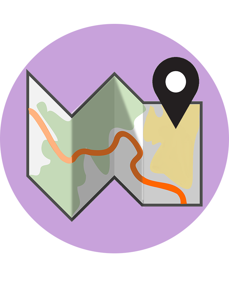 Map locations